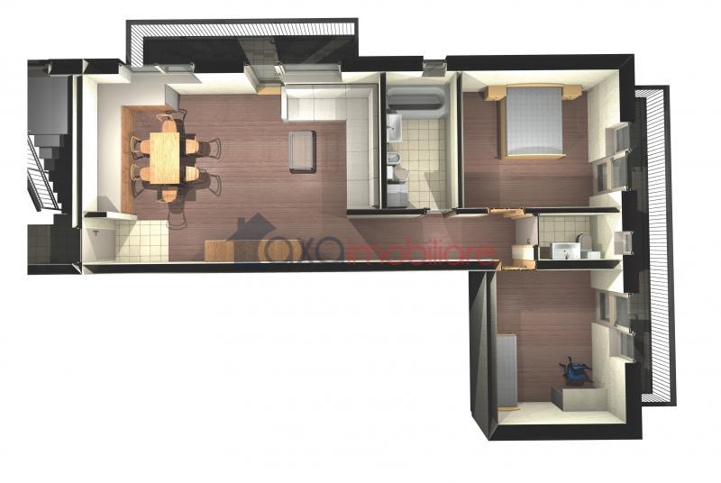 Apartment 3 rooms for sell in Cluj-napoca, ward Marasti