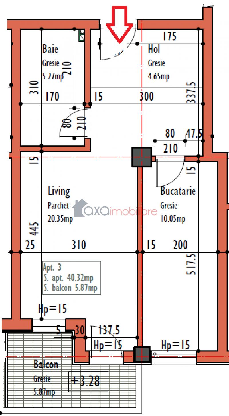 Apartment 1 rooms for sell in Cluj-napoca, ward Marasti