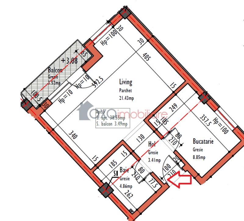 Apartment 1 rooms for sell in Cluj-napoca, ward Semicentral